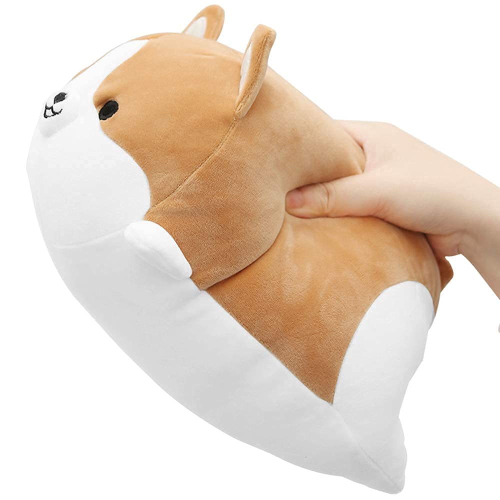 Sofipal Corgi Dog Plush Pillow, Soft Shiba Inu Corgi Butt Stuffed Animal Toys Gifts For Bed, Valentine, Kids Birthday, Christmas
